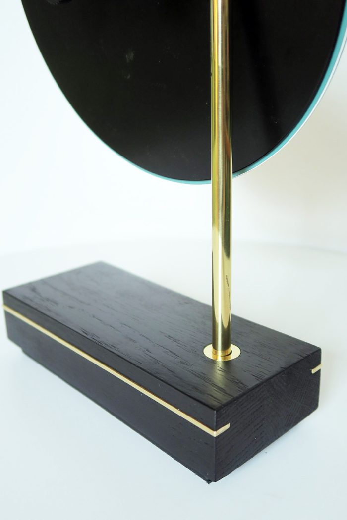 Brass decorative pieces such as vanity table mirrors